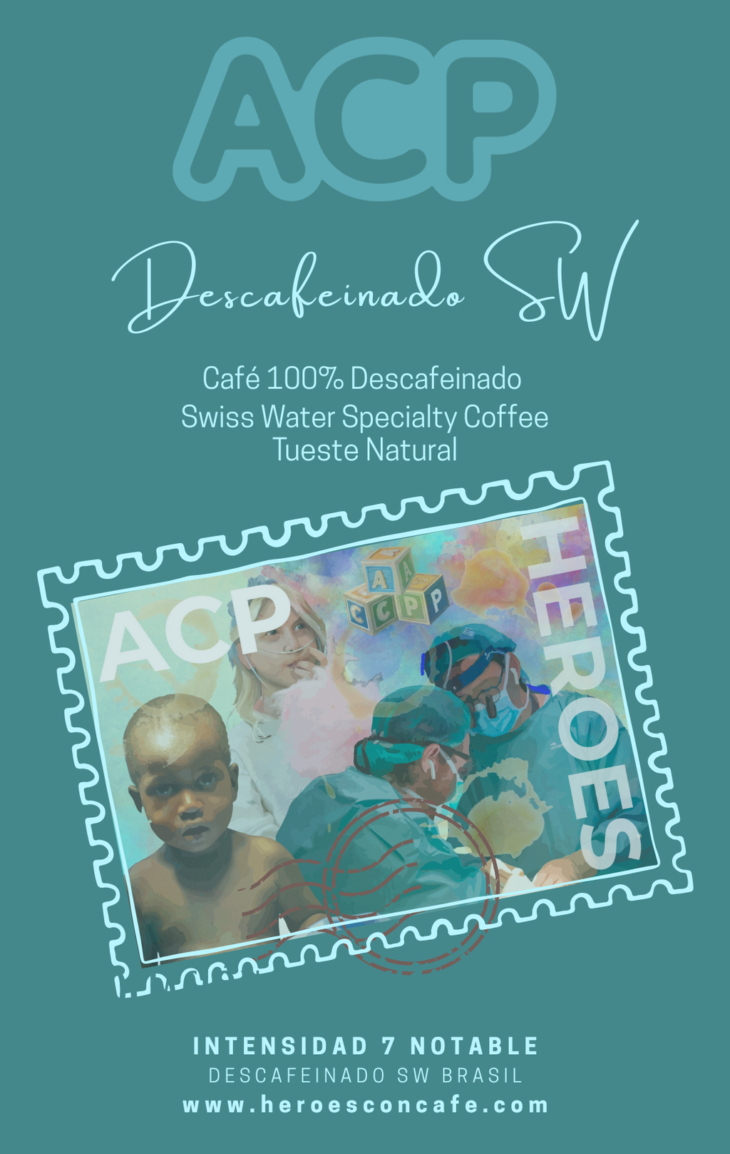 Asociación de Cirugía Pediátrica  Descafeinado SW 250 grs. - ACP -